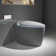 Unique Smart Toilet With Bidet Built In, Intelligent One Piece Toilet For Modern Bathroom, Auto Open/Close Seat, Foot Sensor, LED Display,Night Light, Warm Water & Dryer