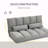 Convertible Floor Sofa Bed, Recliner Armchair Upholstered Sleeper Chair With Pillow For Living Room Bedroom Lounge-114232245-114232238