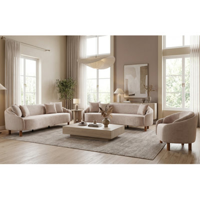 Osihem 3 - Piece Living Room Set
