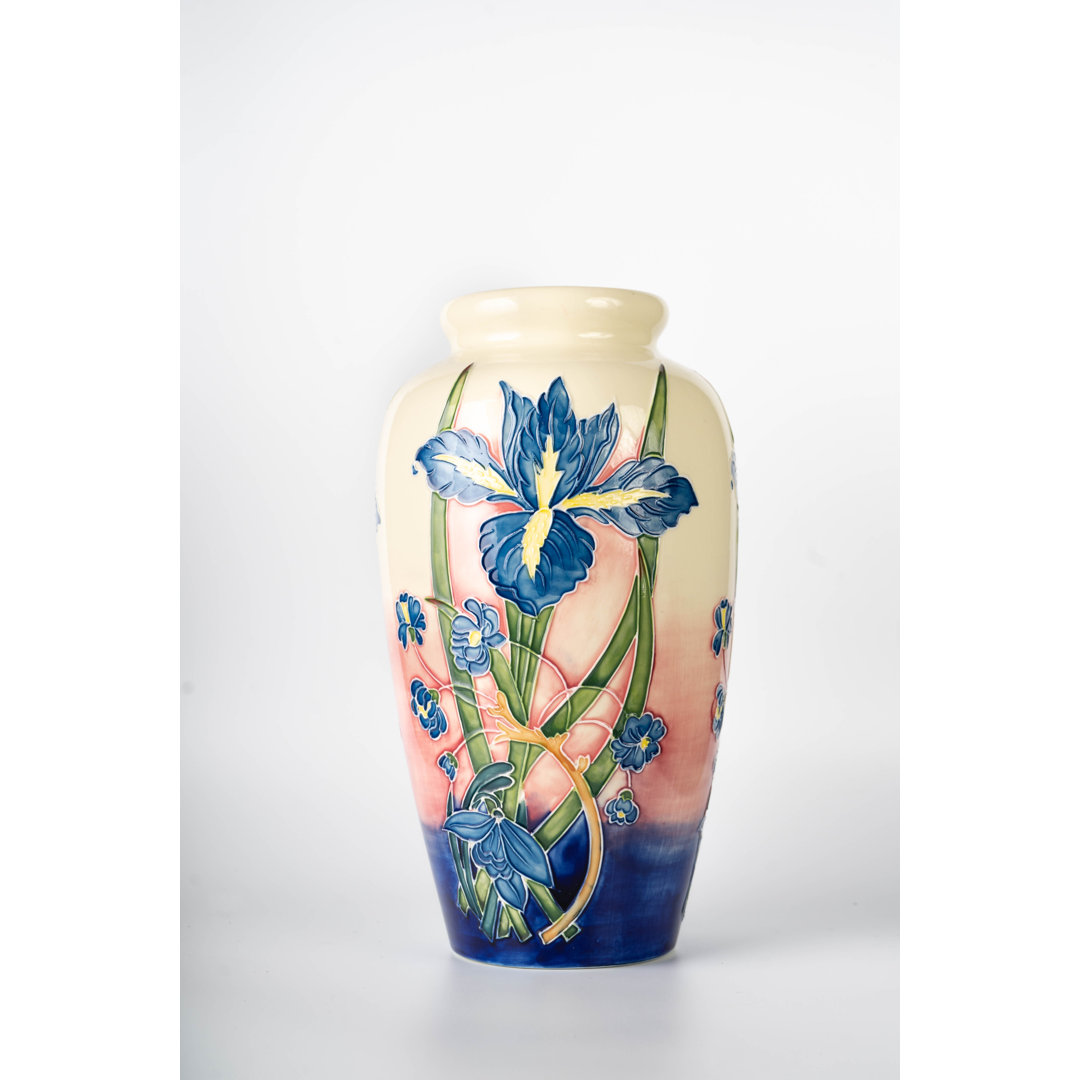 Old Tupton Ware Iris 11 Inch Tessa Table Vase