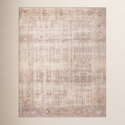 Georgie Oriental Ocean/Sand Area Rug
