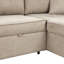 Canapé modulaire rembourré 4 pièces Brihany-112173203-74647179