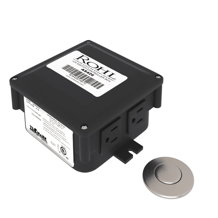 Rohl Waste Disposal Control Box With Air Switch Button