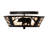 16" Wide Bear On The Loose Flushmount