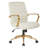 Turbeville Faux Leather Task Chair with Gold Finish -2043664745