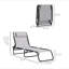 Ensemble de 2 chaises longues pliantes Outsunny