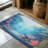 Oceanic Creatures Splash Braided Rug-106464378