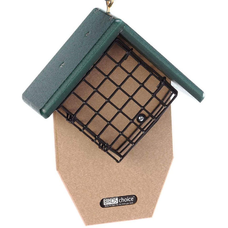 Mangeoire à oiseaux recyclée à double queue