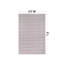 Tapis d'intérieur antidérapant, lavable à la machine, à damier miniature, couleur noyer.-1002931528-1002931530