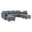 Canapé modulaire en U avec repose-pieds Coss-71563823