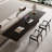 Black Rectangular Solid Wood desks-107975559