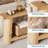 70.9 Inch All-Wood Console Table, Extra Long Sofa Table Behind Couch with Stable Trapezoid Structure, 2-Tier Narrow Entryway Table, Hallway Stand for Living Room-238092340