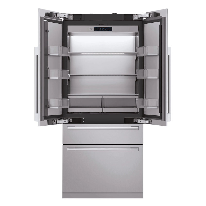 36" Integrated French Door Refrigerator