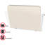 Classeur incassable à pochettes simples, lettre, transparent