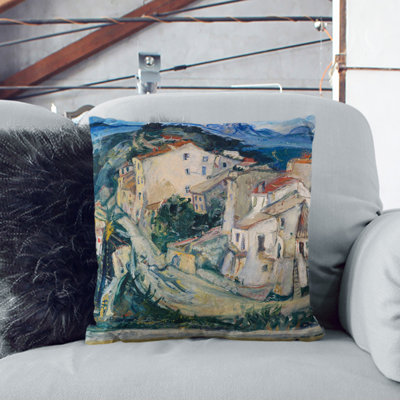 View of Cagnes Scatter Cushion