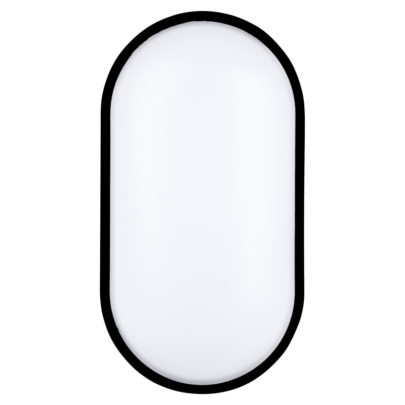 Aubreeanna Black LED Outdoor Bulkhead Light