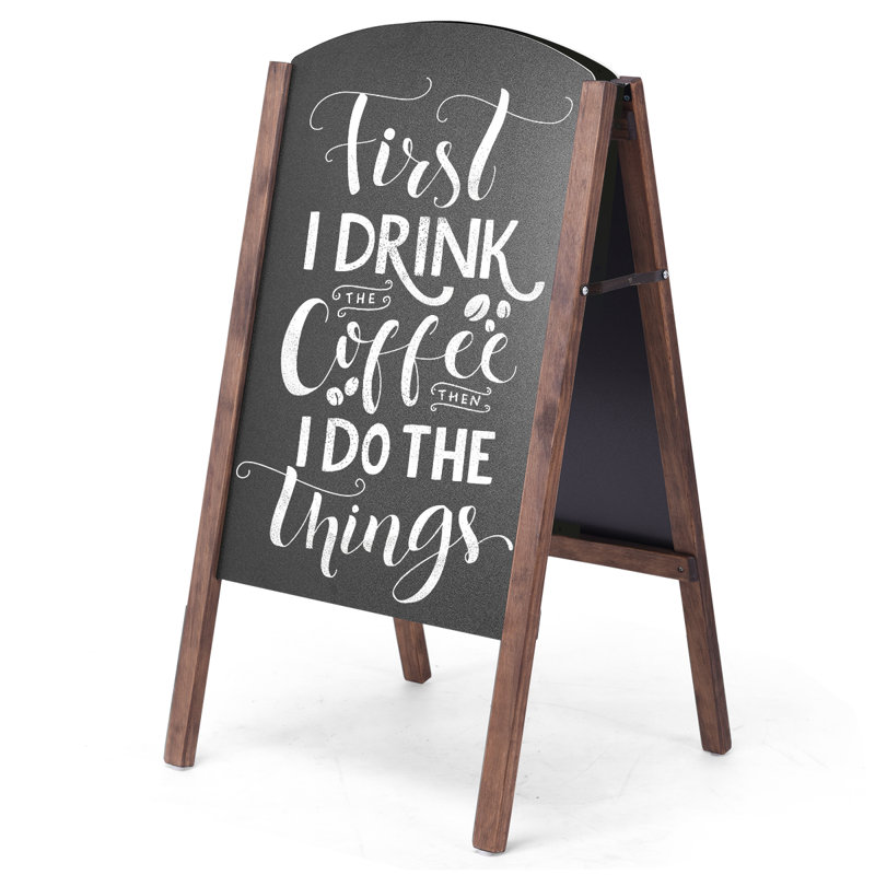 Shafeen Free-Standing Chalkboard 80cm H x 38cm W