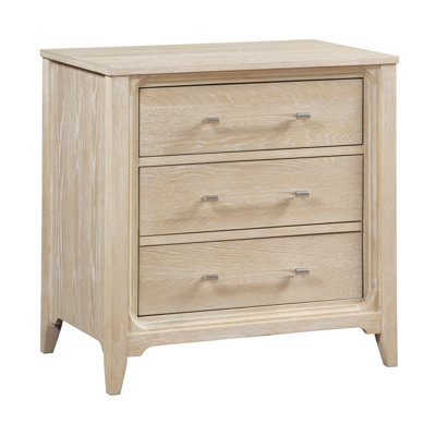 26.75" Two Drawer Nightstand