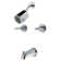 Kingston Brass KBX8145KPS Synchronous Two-Handle Tub And Shower Faucet