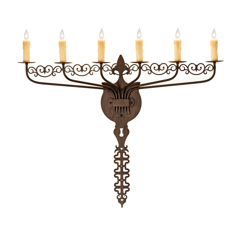 Almonte 6 - Light Candle Wall Light