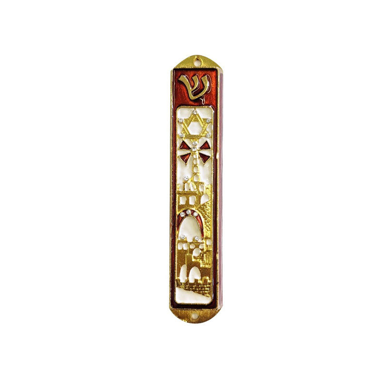 City Design Mezuzah, Rouge