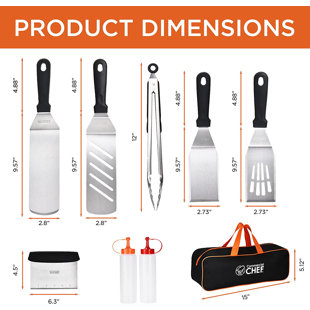 Blackstone Adventure Ready Stow and Go Silicone Knife Set Roll
