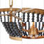Lustre à 3 lumières avec décorations perlées Hatfrneld-337334684