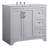 Moore 36'' Single Bathroom Vanity with Engineered Marble Top-544196577