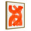 «Orange Strokes Print» par Haniff-129155897-129155880-129155834
