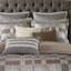 Ensemble de literie luxueux 9 pièces, jacquard en polyester, style moderne surdimensionné