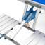 Table de pique-nique pliante avec trou pour parasol Outsunny