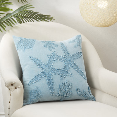 Coussin en coton Halyard Collection