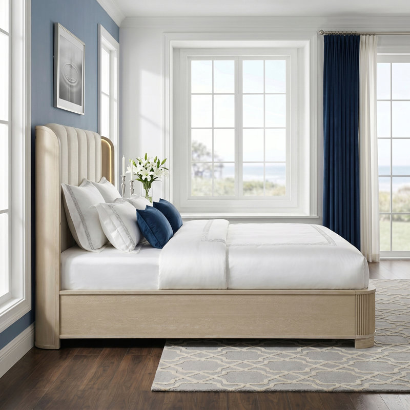 Mobilier de chambre à coucher 1pc, Grand lit
