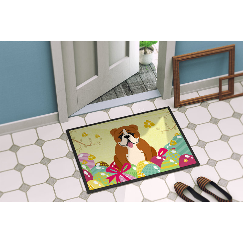 Saroyan Non-Slip Easter Outdoor Doormat, 27" H x 18" W