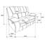 Causeuse inclinable Elodie-1330599660