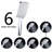 Chrome high pressure multi function with hand held shower faucet