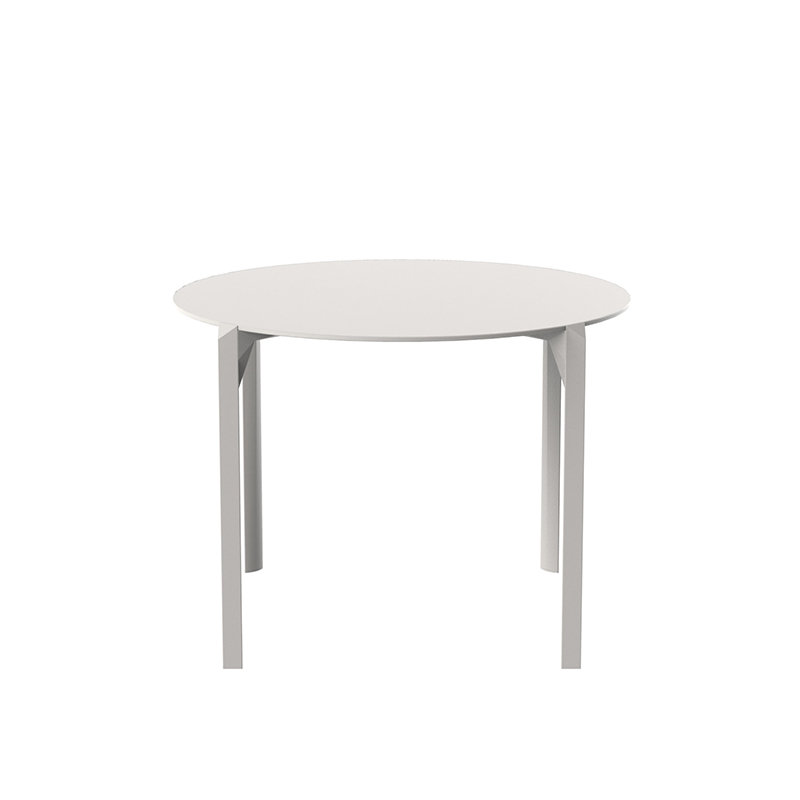 Quartz Dining Table, Ecru, 39.25" W x 39.25" L