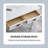 35.43"Modern minimalist solid wood white dressing table with mirror