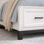 Lit plateforme blanc avec tiroirs et lattes-1532215268