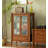 American Country-style Beech Wood Bar Cabinet