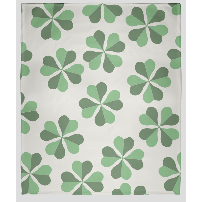 Bissonnette Throw Blanket, W152 x L203cm, Green