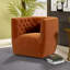 Chaise pivotante rembourrée-32035693