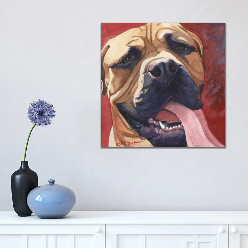 Oscar by Teresa Kogut - Painting on Canvas, 66.04cm H x 66.04cm W x 1.91cm D, Wrapped Canvas