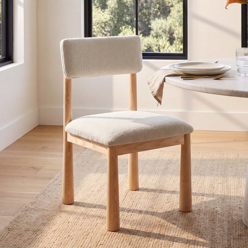 Boston Boucle Dining Chair, Taupe
