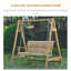 Avdul 2 Person Porch Swing
