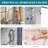 Shower Hose Extra Long 79 Inches Long Shower Head Hose Replacement Stainless Steel Shower Head Extension Hose Flexible And Durable Shower Pipe With Brass Insert And Nut