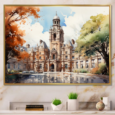 «Ireland Trinity College Dublin», reproduction sur toile