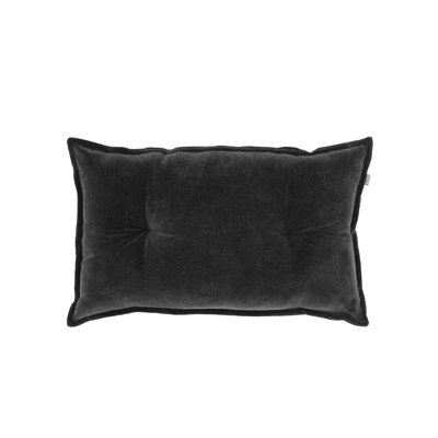 Woodrow Grey Rectangular Throw Cushion