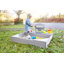 roba Outdoor + 113Cm x 113Cm Solid Wood Square Sandbox with Cover