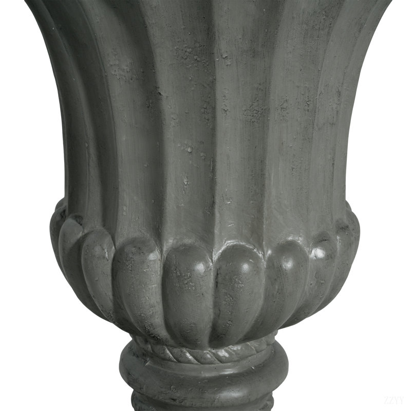 Pot de fleurs d'extérieur pour jardin, Gris